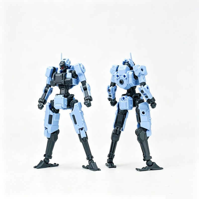 3 min projectシリーズ FENRIR(フェンリル) 1/18スケールプラスチックモデルキット(水色)の商品画像