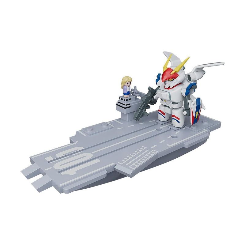 BRICKROID ドラグナー1(Opening ver.)＆空母セット 可動フィギュア 『機甲戦記ドラグナー』の商品画像