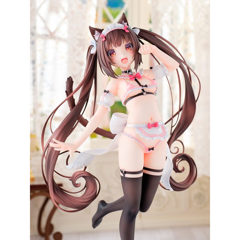 ショコラ マイクロビキニメイド-DX Edition- 1/5.5 完成品フィギュア 『ネコぱら』 《送料無料》 【18歳未満購入禁止】の商品画像