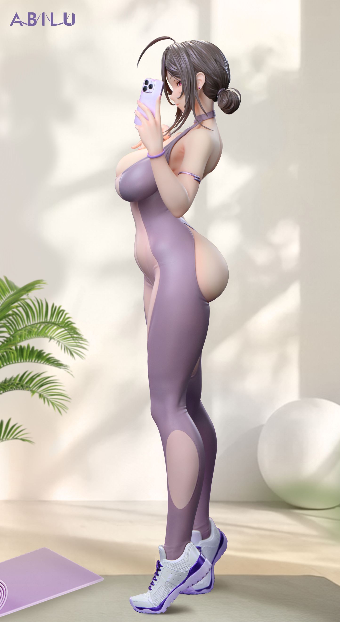 Molly(モリー)のお着替えタイム 京香 ヨガウェアVer. 1/4スケール塗装済完成品フィギュア 《送料無料》