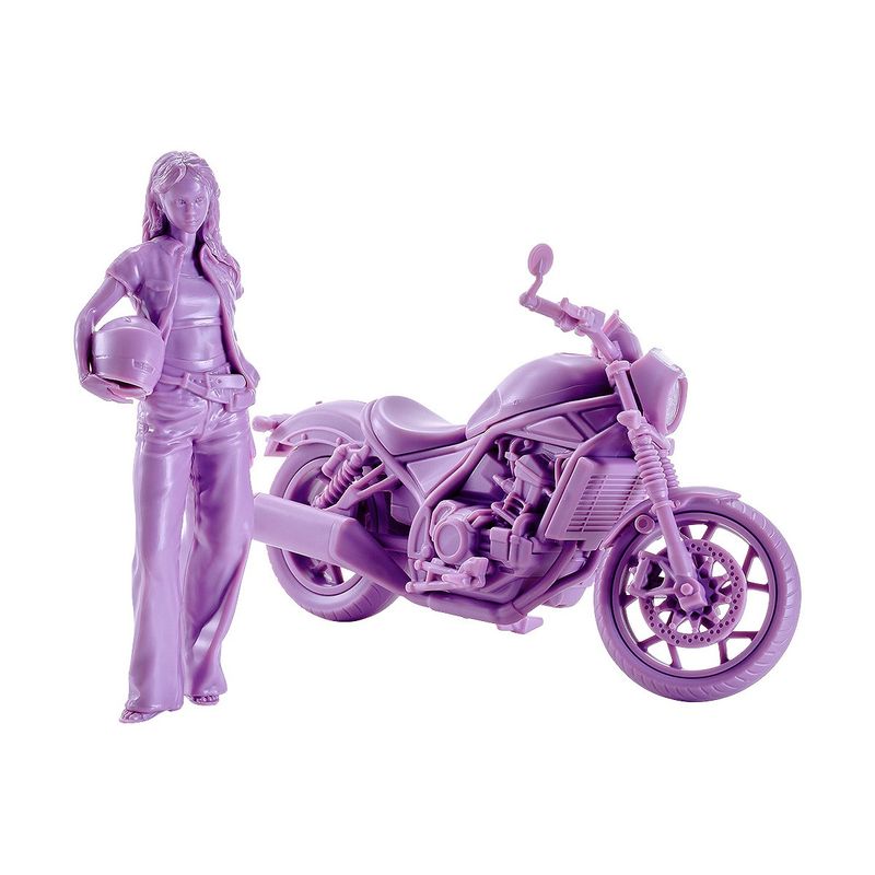 PLAMAX MF-101 Rider's portrait Honda Rebel 1100 ラベンダー 1/20 プラモデルの商品画像