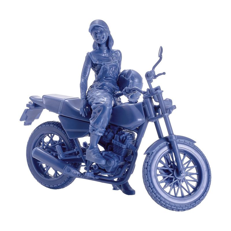 PLAMAX MF-103 Rider's portrait Honda FTR 223 ブルー 1/20 プラモデルの商品画像