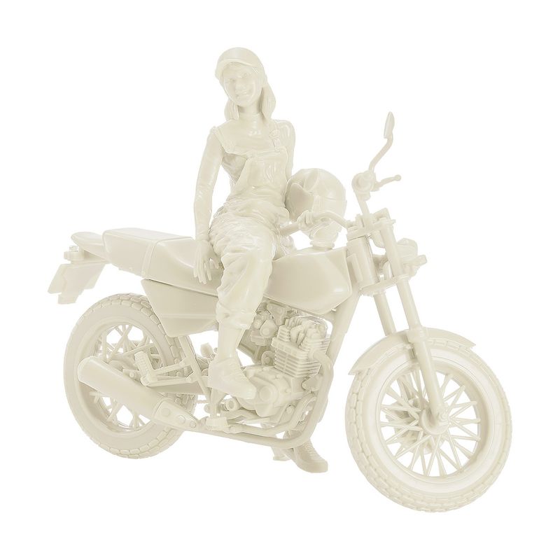 PLAMAX MF-103 Rider's portrait Honda FTR 223 ホワイト 1/20 プラモデルの商品画像