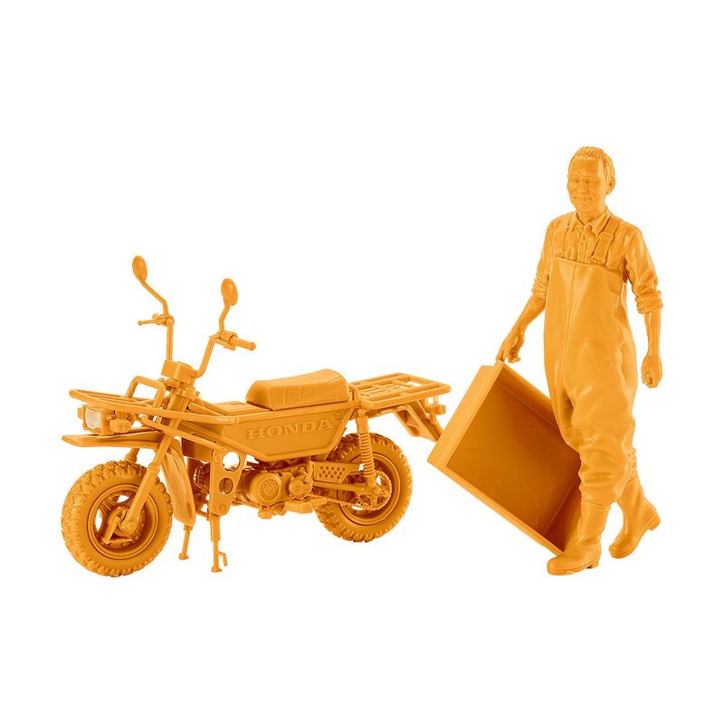PLAMAX MF-104 Rider's portrait Honda MOTRA イエロー 1/20 プラモデルの商品画像