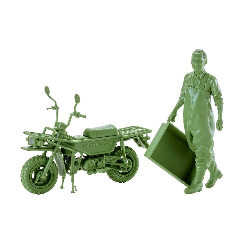 PLAMAX MF-104 Rider's portrait Honda MOTRA グリーン 1/20 プラモデルの商品画像