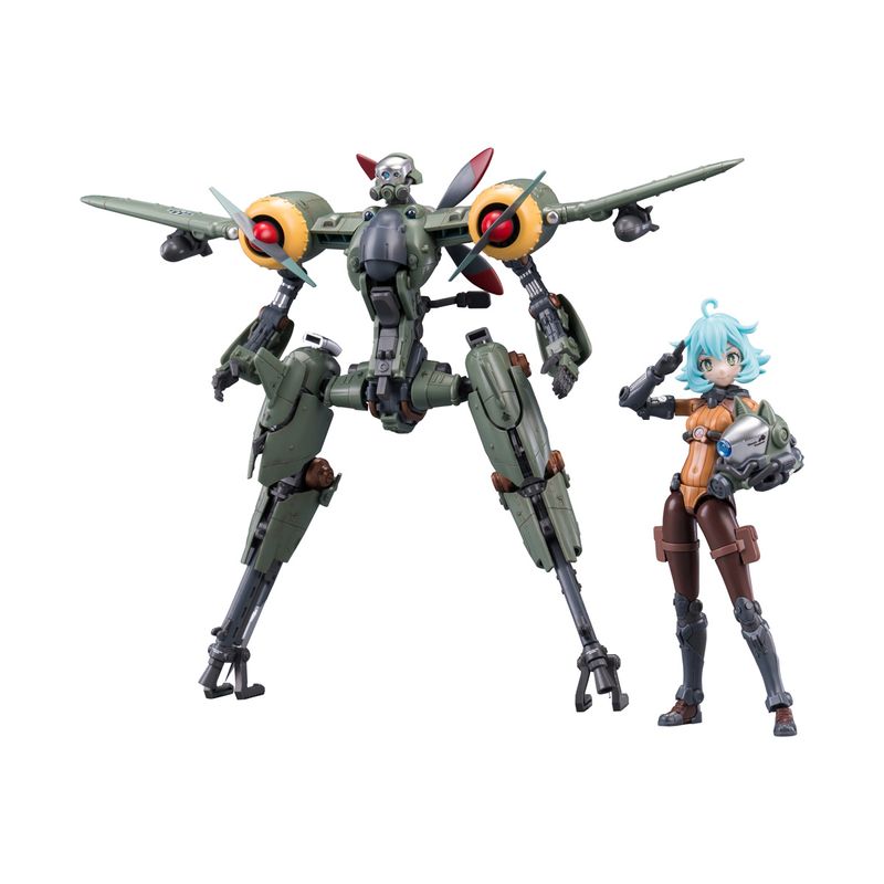 鉄銹薔薇(RUSTED BRIER) ランデ・コスキネン ＆ RTP-10A 鋒刃 高速可変戦機 1/12 プラモデルの商品画像