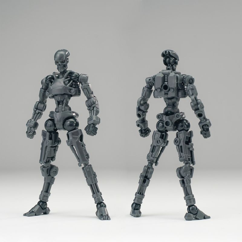 3 min projectシリーズ ゼンティネル 1/18スケールプラスチックモデルキット(シルバー)の商品画像