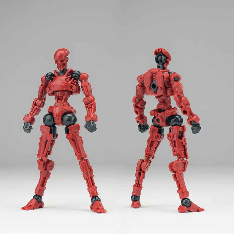 3 min projectシリーズ ゼンティネル 1/18スケールプラスチックモデルキット(レッド)の商品画像