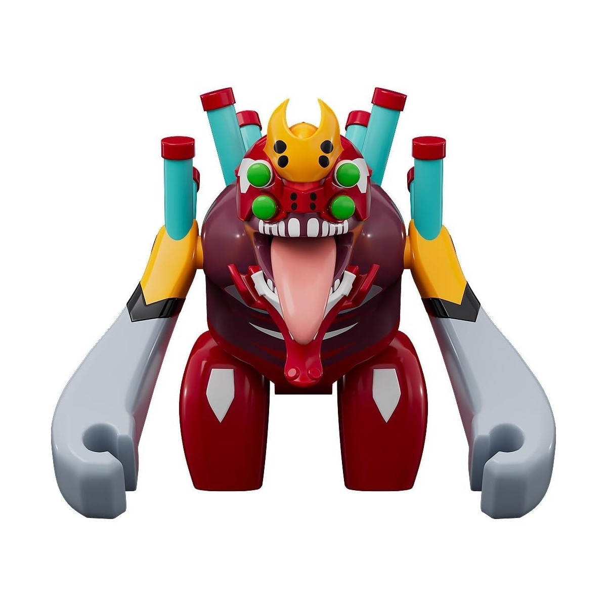 BRICKROID エヴァンゲリオン2号機 獣化第2形態 可動フィギュア 『ヱヴァンゲリヲン新劇場版』