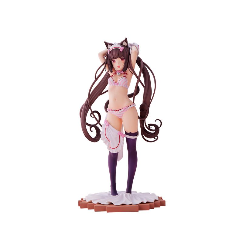 ショコラ～着替えのひと時～ 1/7 完成品フィギュア （再販） 『ネコぱら』 《送料無料》の商品画像