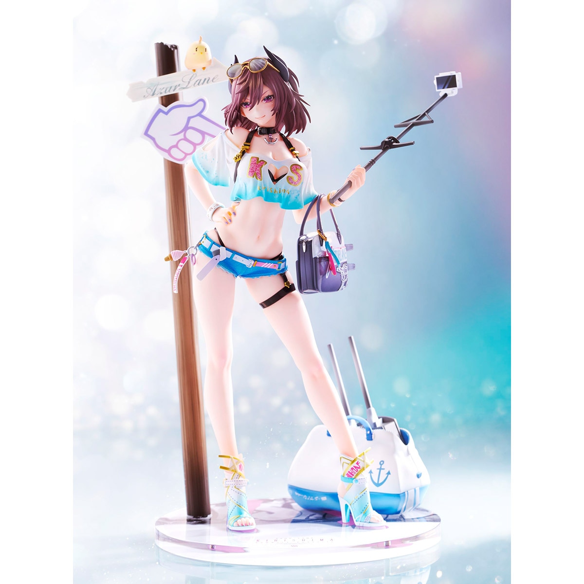 霧島 ブレイブリーサマー 1/7 完成品フィギュア 『アズールレーン』 《送料無料》