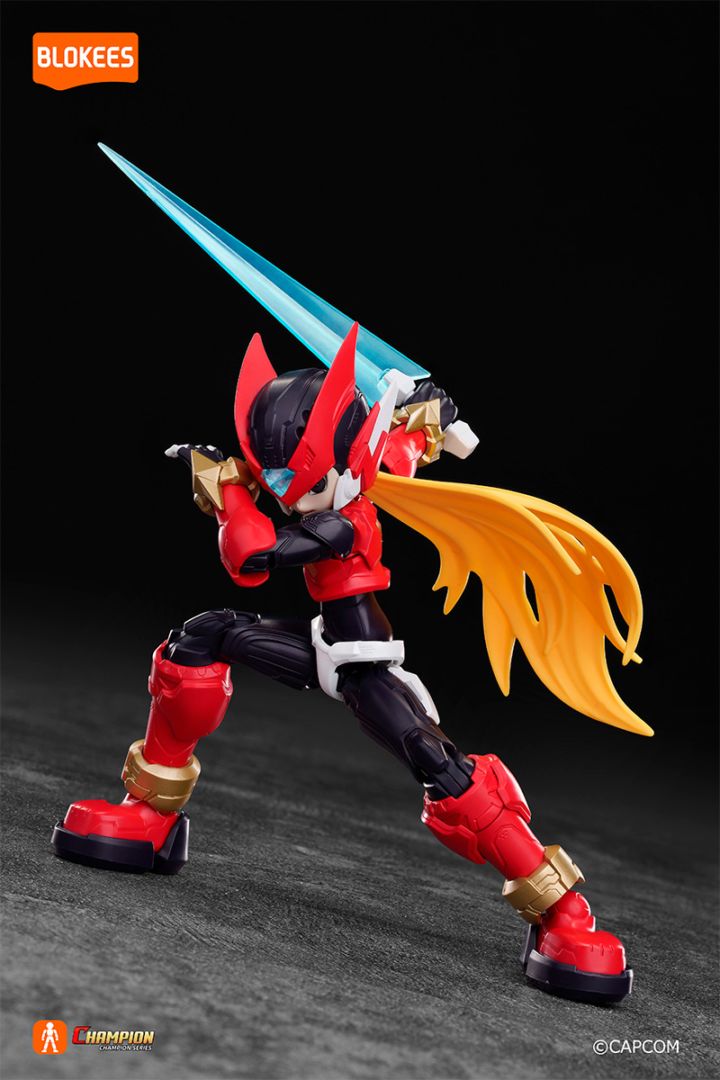 Blokees ロックマンChampion Class ゼロ(ロックマンゼロ) 『ロックマンシリーズ』