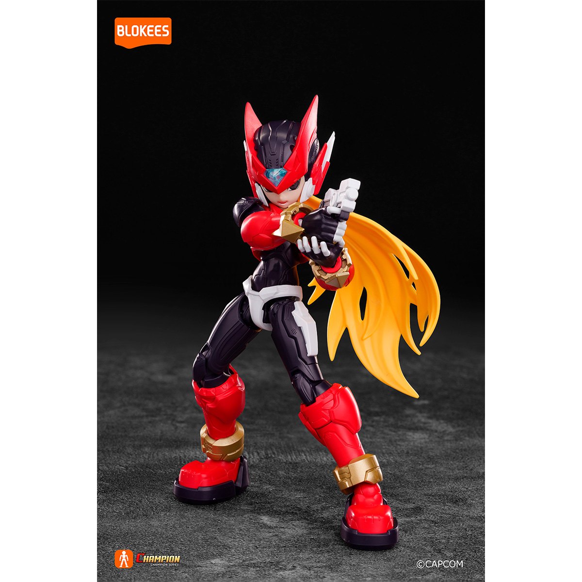 Blokees ロックマンChampion Class ゼロ(ロックマンゼロ) 『ロックマンシリーズ』
