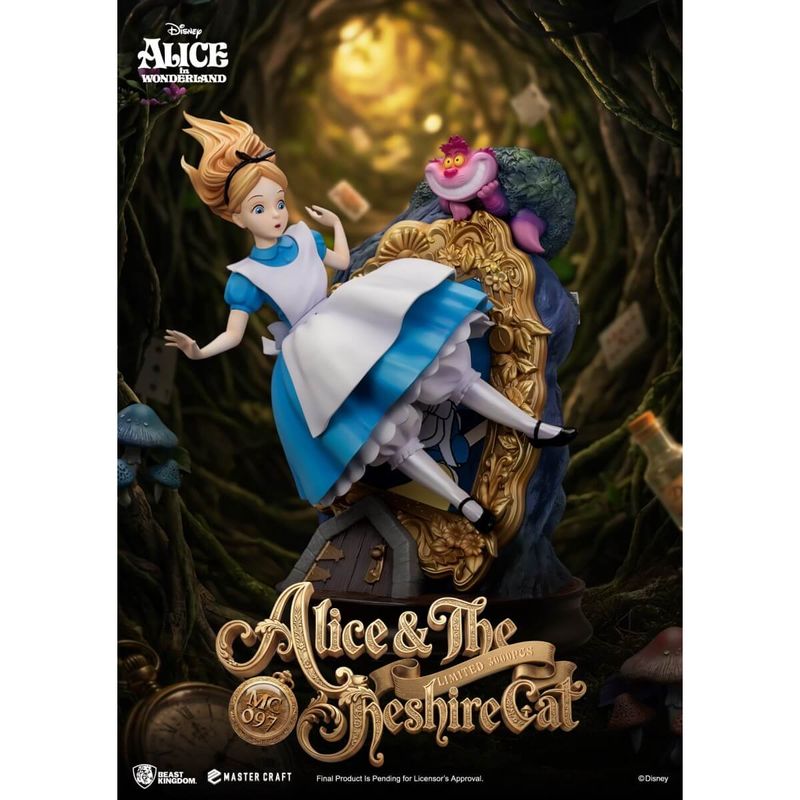 MC-097 マスタークラフト アリス＆チェシャ猫 『不思議の国のアリス』 《送料無料》 ＜銀行振込・前入金のみ＞の商品画像
