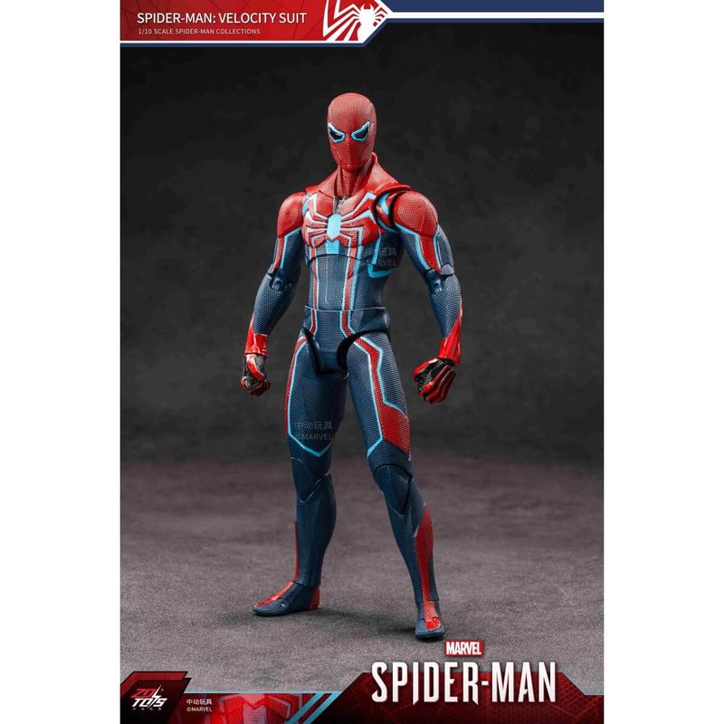 スパイダーマン：ベロシティ・スーツ (7インチ Xシリーズ) 『スパイダーマン』の商品画像