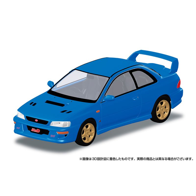 楽プラ スナップキット No.CM-6 文太のインプレッサ プラモデル 『頭文字D』の商品画像