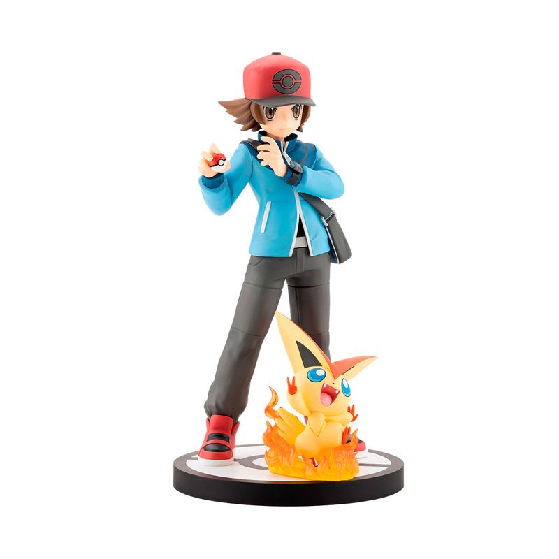ARTFX J 「ポケットモンスター」シリーズ トウヤ with ビクティニ 1/8 完成品フィギュア 『ポケットモンスター ブラック・ホワイト』 《送料無料》の商品画像