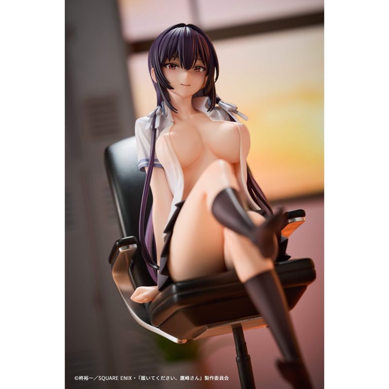 AFORCE×DRAGON HORSE 鷹峰高嶺 1/6スケール塗装済完成品フィギュア 『履いてください、鷹峰さん』 《送料無料》の商品画像