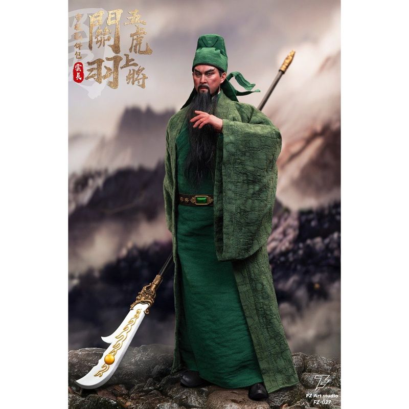 猛将伝・蜀編 五虎大将軍 関羽(関雲長) 1/6スケール可動フィギュア オプションパーツセット 《送料無料》 ＜銀行振込・前入金のみ＞の商品画像