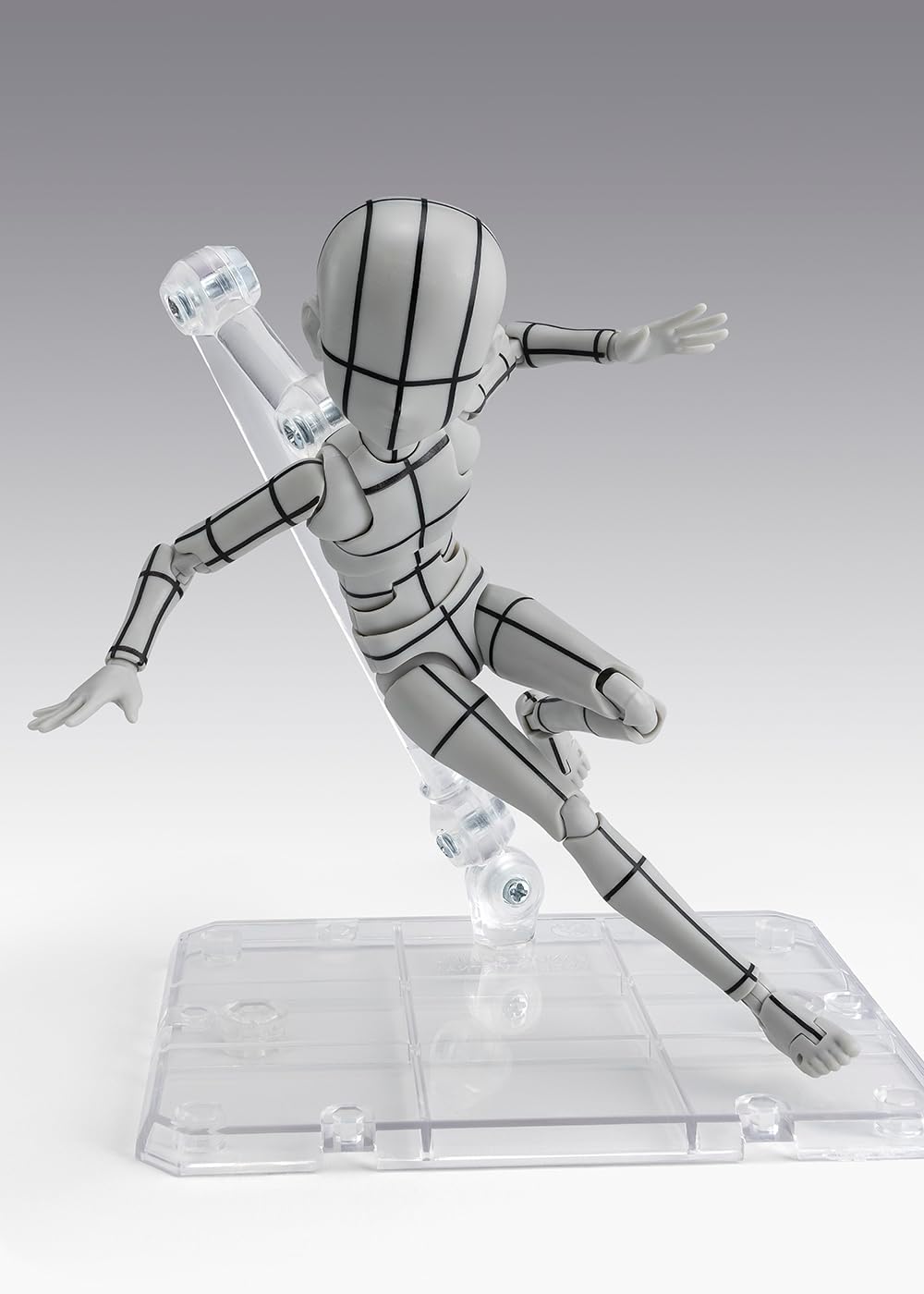 S.H.Figuarts ボディくん -杉森建- Edition-ワイヤーフレーム-(Gray Color Ver.)