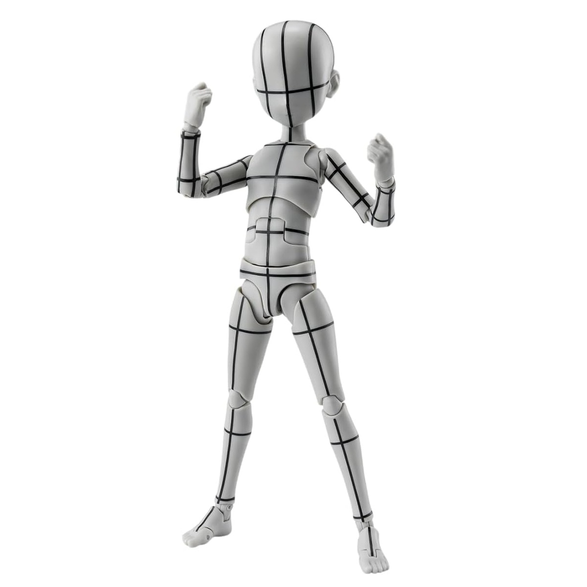 S.H.Figuarts ボディくん -杉森建- Edition-ワイヤーフレーム-(Gray Color Ver.)