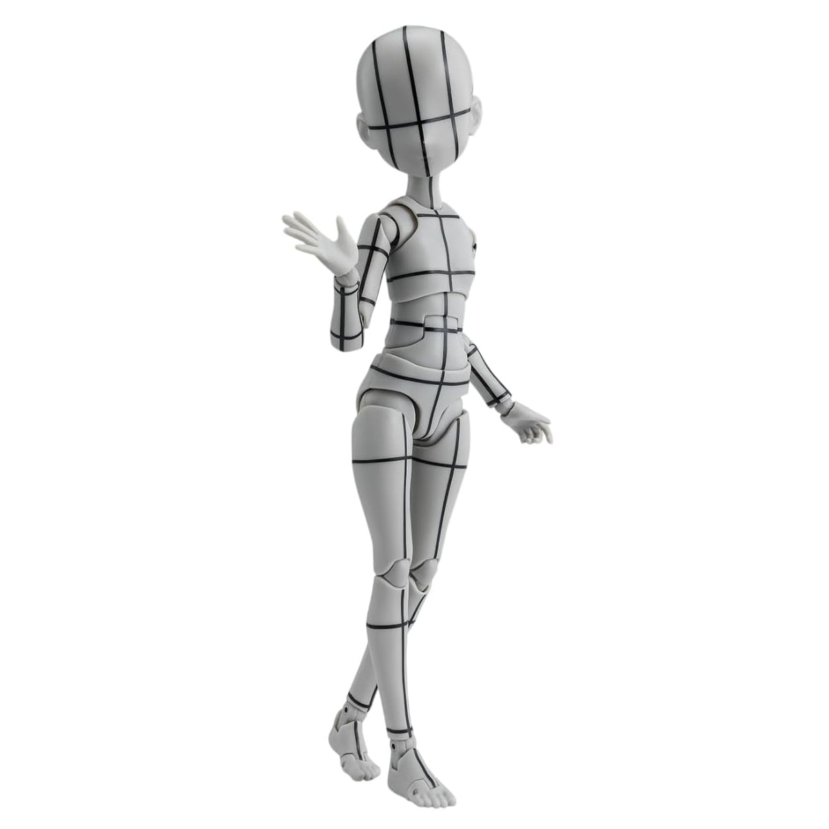 S.H.Figuarts ボディちゃん -杉森建- Edition-ワイヤーフレーム-(Gray Color Ver.)