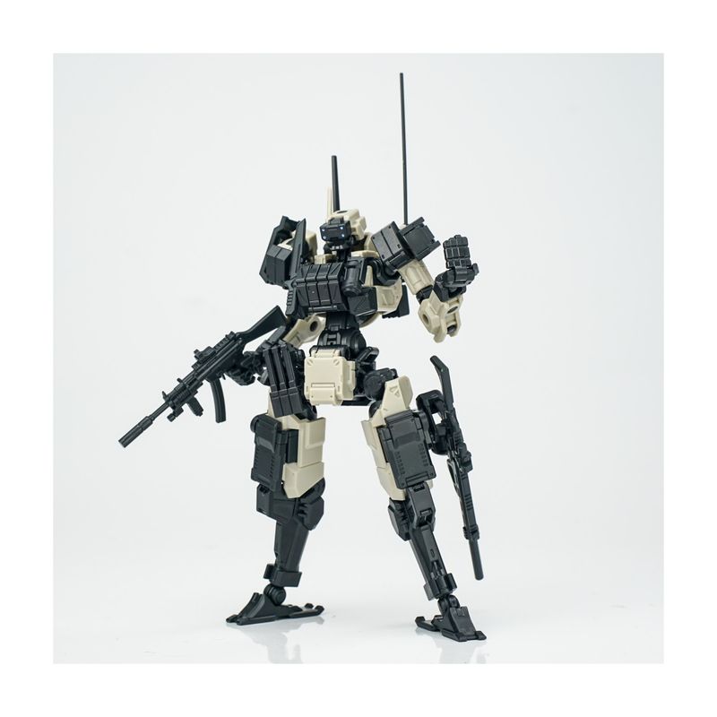 3 min project(スリーミニッツプロジェクト)シリーズ FENRIR(フェンリル)突撃型 1/18スケールプラスチックモデルキット(イエロー)の商品画像