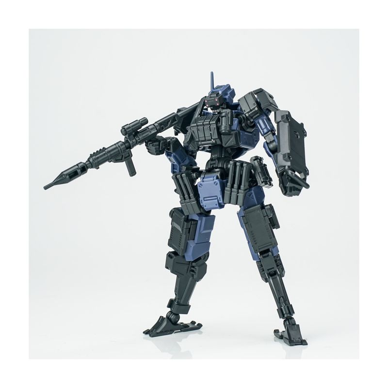 3 min project(スリーミニッツプロジェクト)シリーズ FENRIR(フェンリル)突撃型 1/18スケールプラスチックモデルキット(ブルー)の商品画像