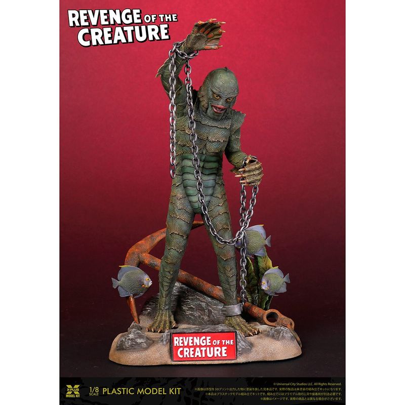 1/8スケール 半魚人の逆襲 プラスチックモデルキット （再販） 『半魚人の逆襲』の商品画像