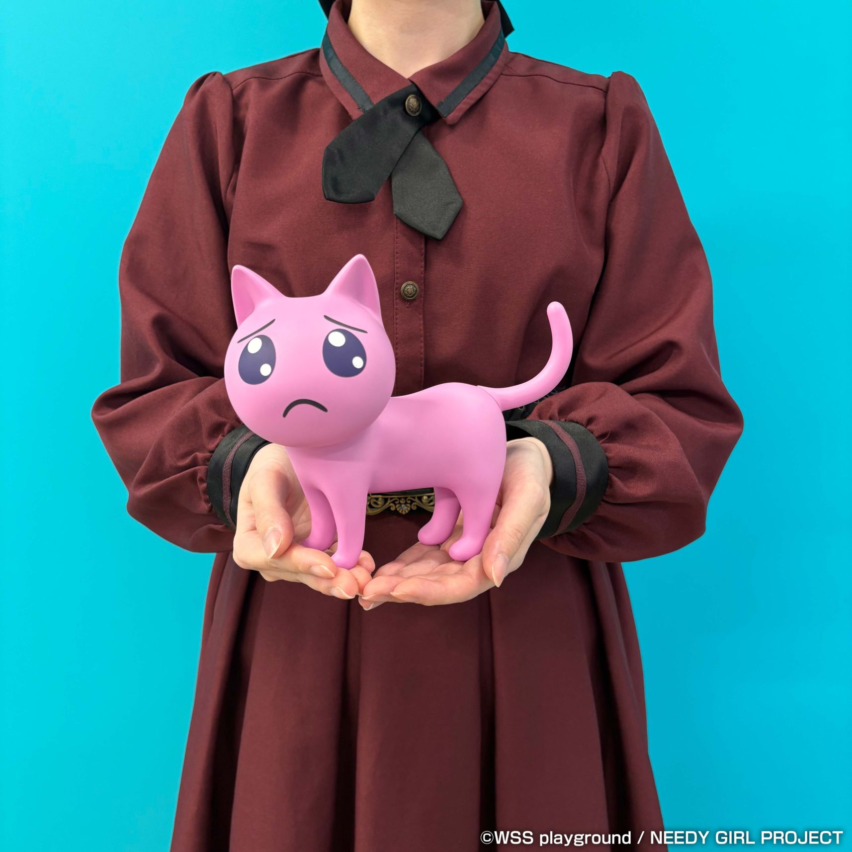 アニメ「NEEDY GIRL OVERDOSE」 ぴえん猫ソフビ 完成品フィギュア 『NEEDY GIRL OVERDOSE』