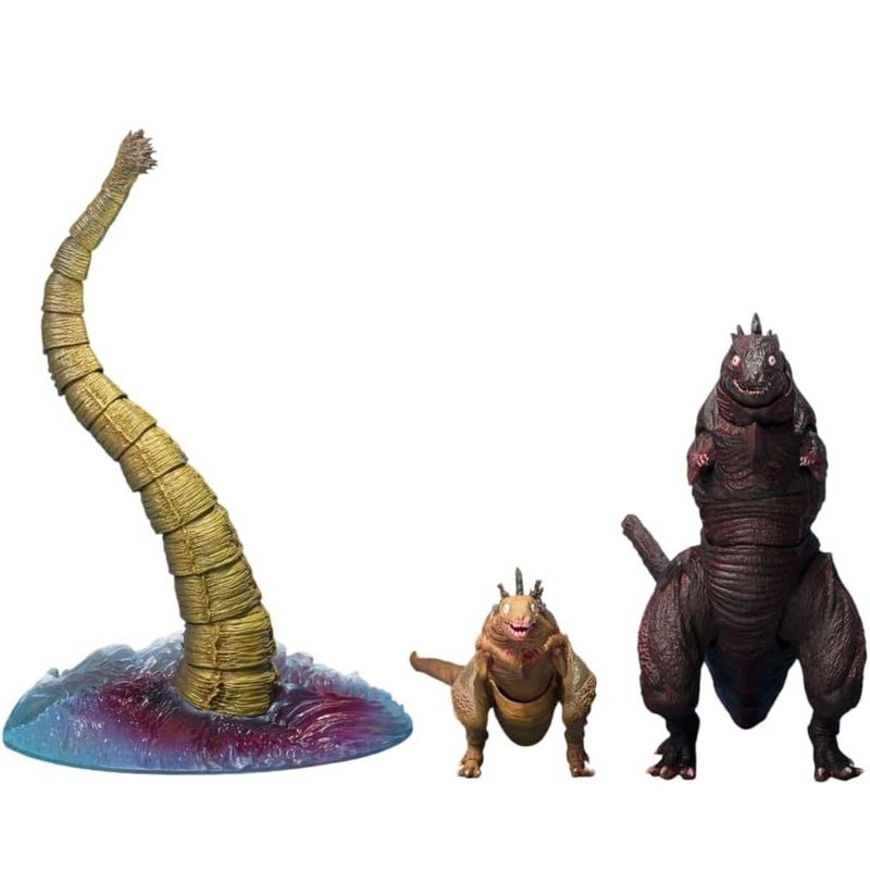 S.H.MonsterArts ゴジラ (2016) 第2形態＆第3形態＆巨大不明生物セット 『シン・ゴジラ』の商品画像
