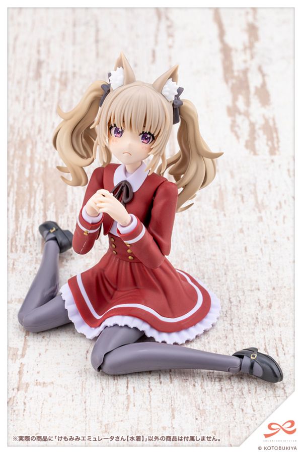 創彩少女庭園 けもみみエミュレータさん[水着] 1/10 プラモデル