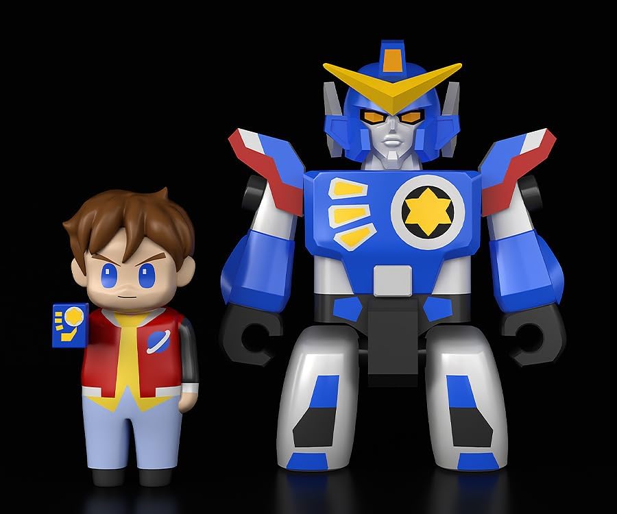 BRICKROID ダ・ガーン＆高杉星史セット 可動フィギュア 『伝説の勇者ダ・ガーン』