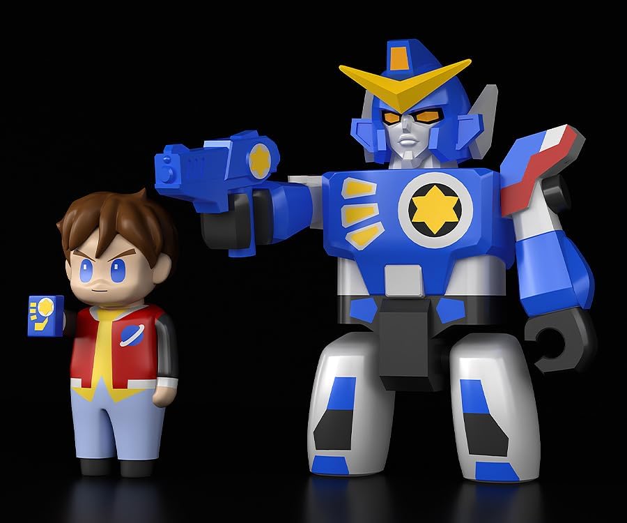 BRICKROID ダ・ガーン＆高杉星史セット 可動フィギュア 『伝説の勇者ダ・ガーン』