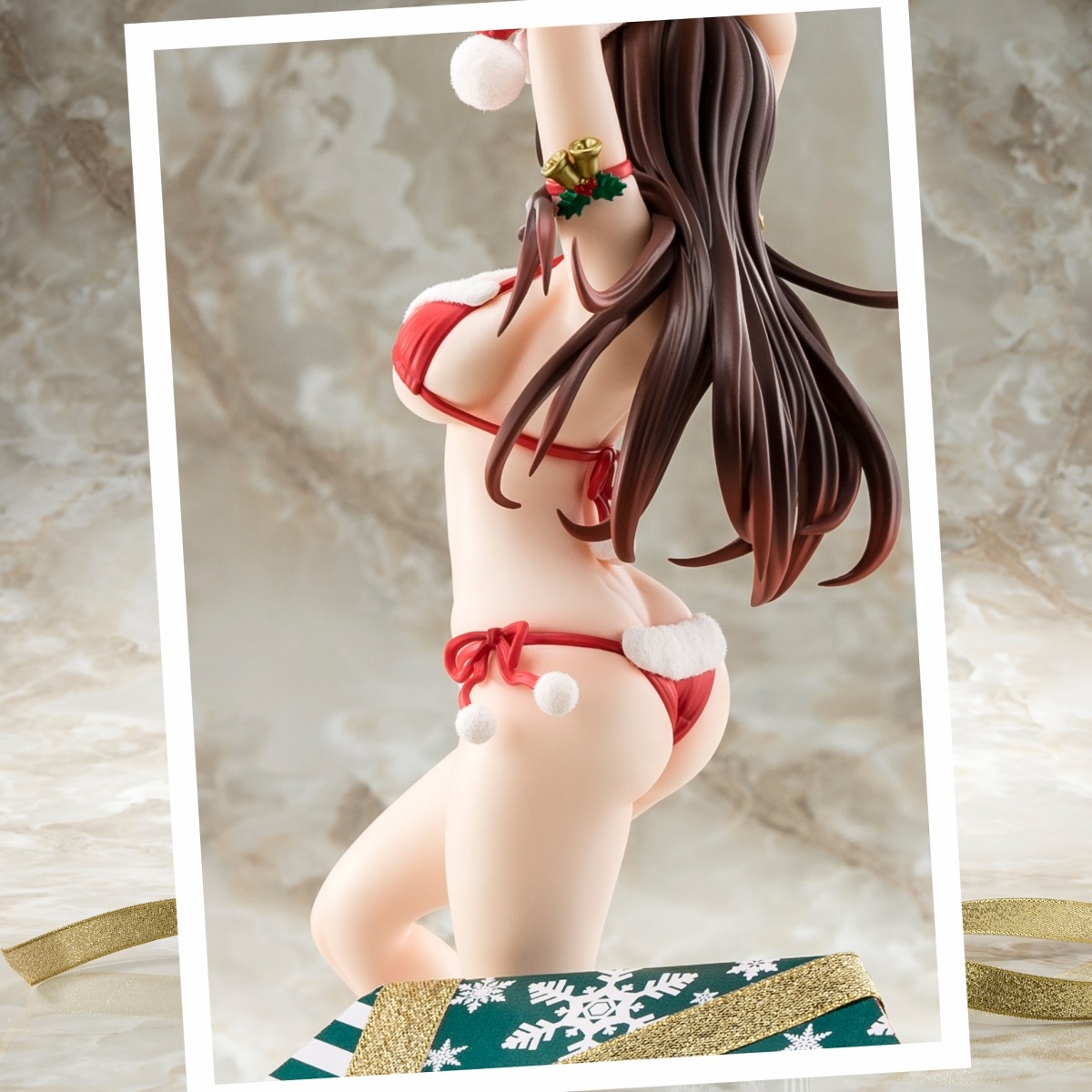 彼女、お借りします 水原千鶴 サンタビキニ 2nd フィギュア　新品未開封 あみあみ限定特典】彼女、お借りします 水原千鶴 サンタビキニde