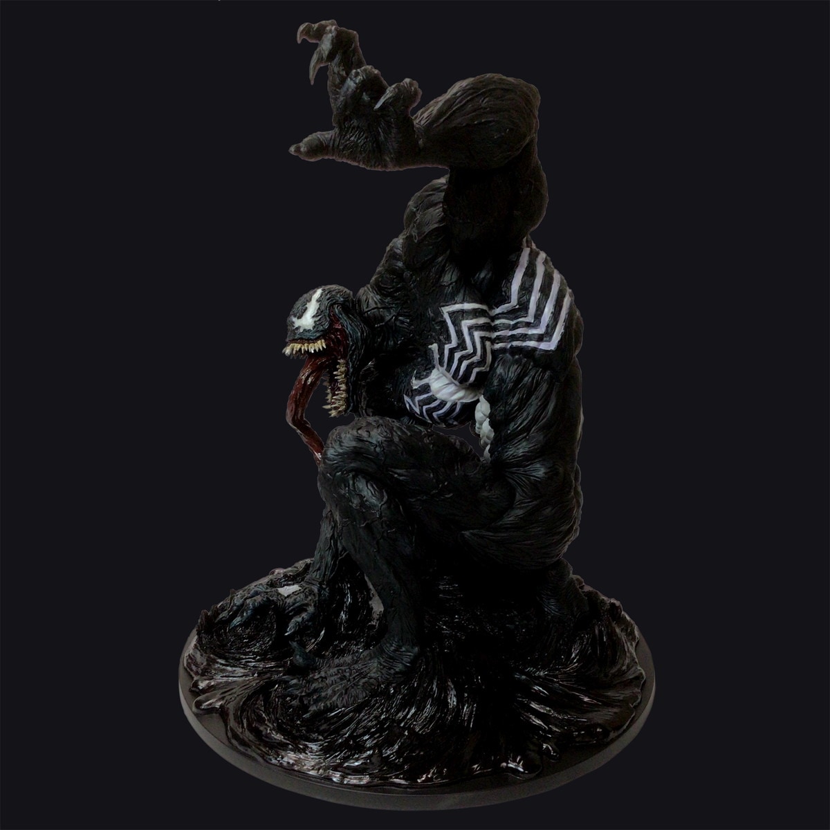 MARVEL ソフビナル ヴェノム ver.1.5 台座付き sofbinal Venom1.5Ver. ソフビナル ヴェノム1.5Ver.(台座付き