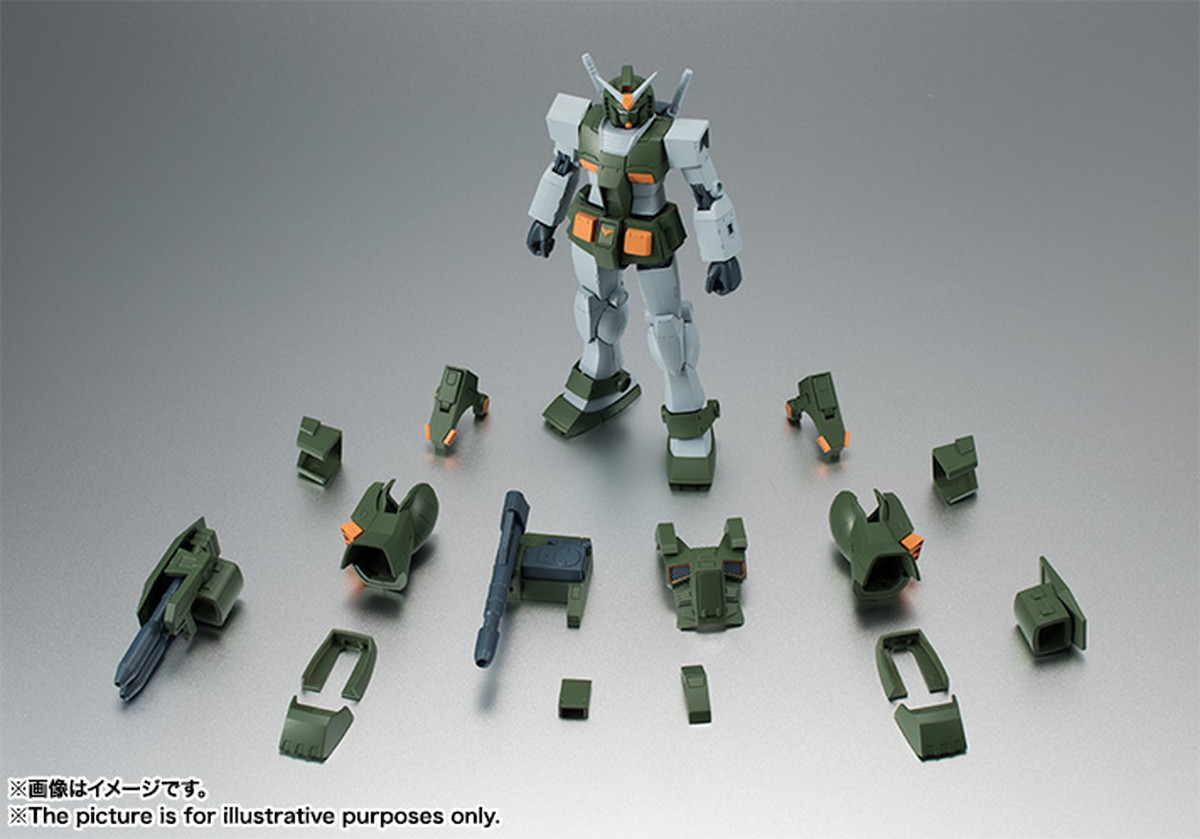 Robot魂 Side Ms Fa 78 1 フルアーマーガンダム Ver A N I M E 再販 機動戦士ガンダムmsv アクションフィギュア アキバのエックス通販本部