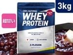 【おしるこ味 3kg】WPC 100%ナチュラルホエイプロテイン|3kg|ホエイプロテイン WPC
