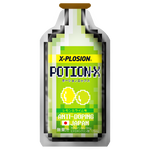 【ノンカフェイン】 ポーションX(POTION-X) エネルギージェル レモン＆ライム味 エネルギー補給【1袋10個入り】|【速攻チャージ】エネルギージェル