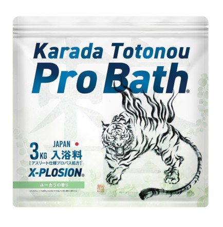 【大量発汗 入浴料 3kg】Karada Totonou ProBath (からだ整うプロバス)【ユーカリの香り】