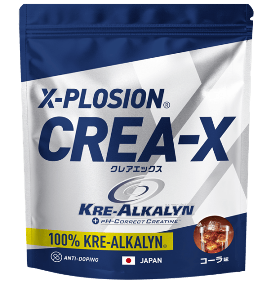 【コーラ味】CREA-X(クレアエックス) クレアルカリン100% クレアチン204g/120回分