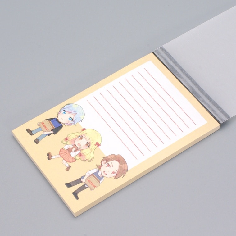 フルカラー クロス巻きメモ帳