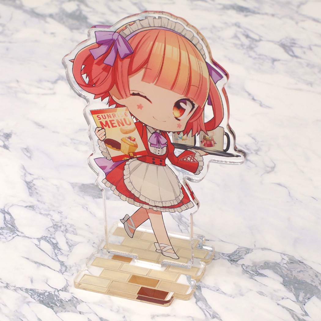 オプション】アクスタ台座印刷追加[45×45mm] | ノベルティ市場