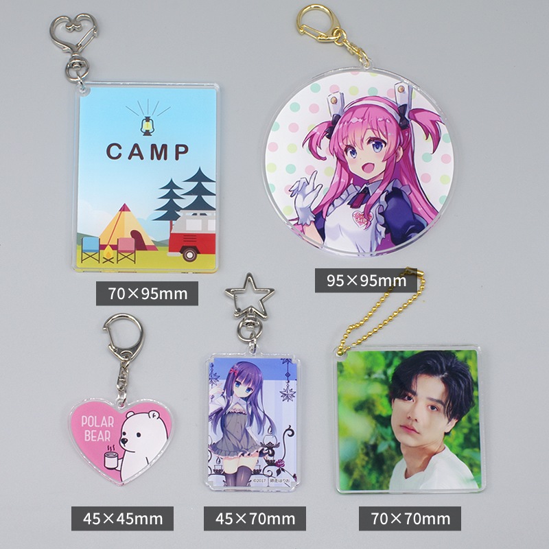 【定形】アクリルキーホルダー[95×95]