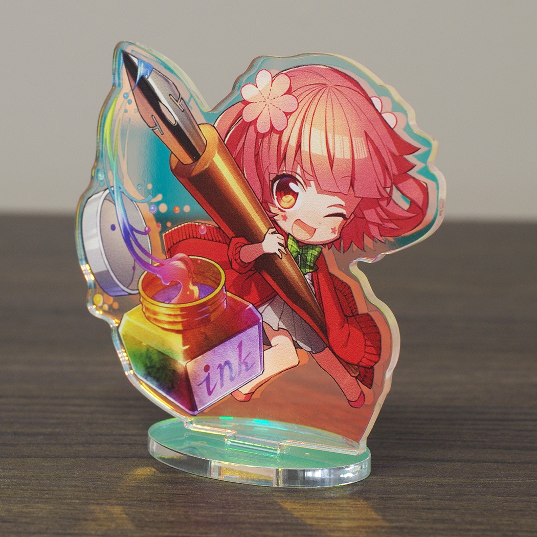 オーロラアクリルスタンド[70×70]