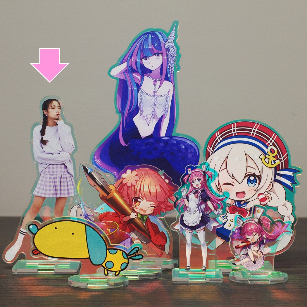 オーロラアクリルスタンド[70×108]