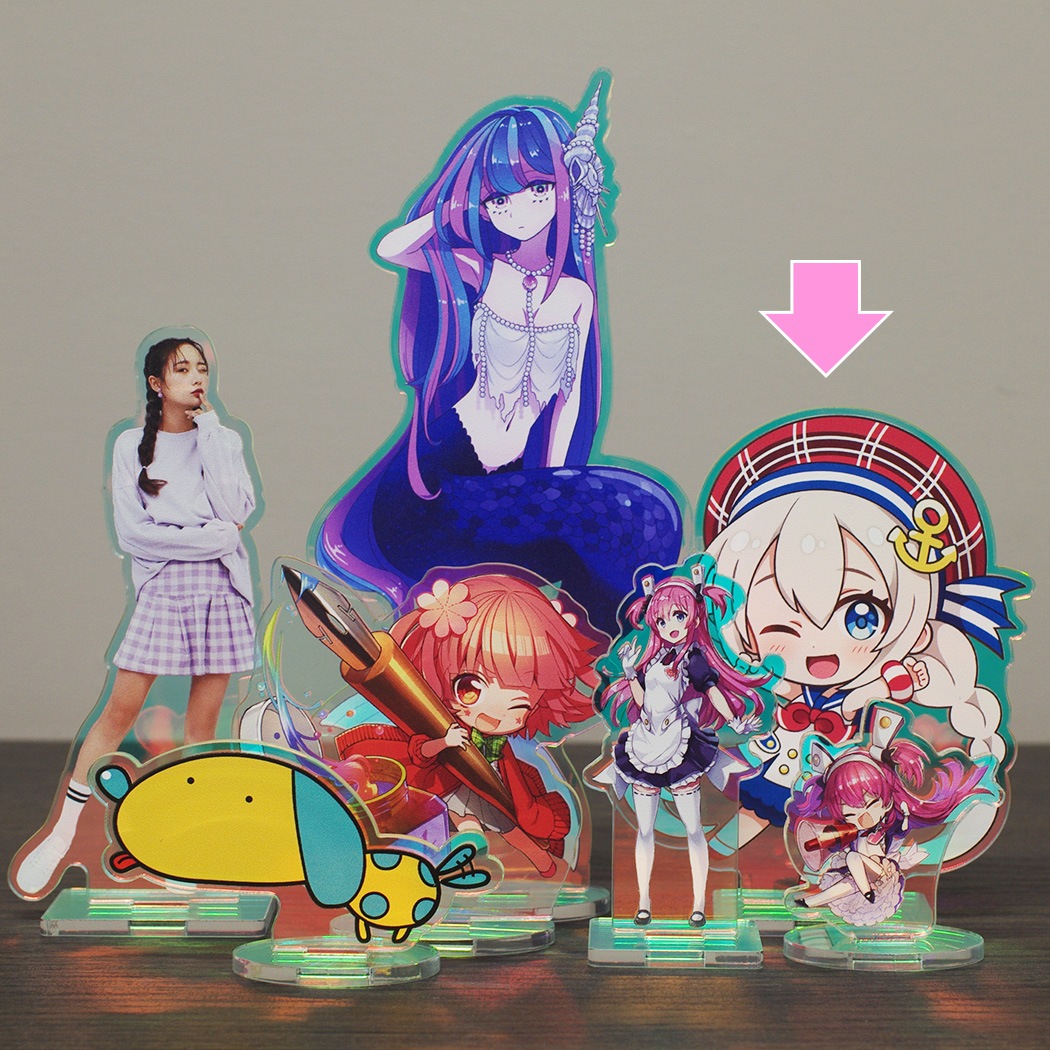 オーロラアクリルスタンド[95×95]