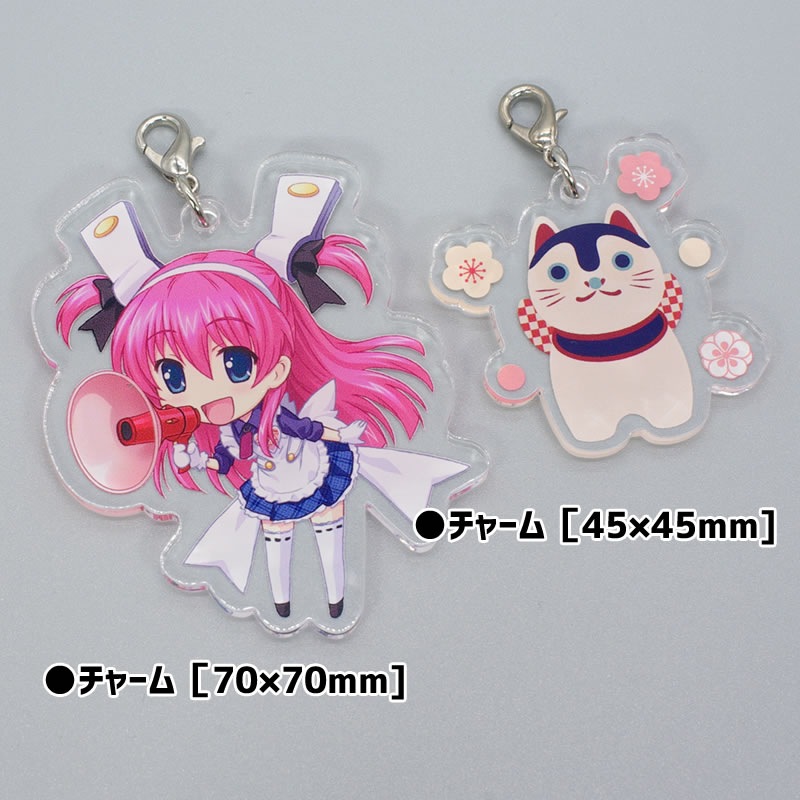 アクリルキーホルダー[45×45]