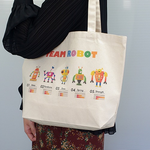 [フルカラー印刷] キャンバスファームトート