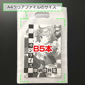 【極小ロット】フルカラー不織布バッグ[オンデマンド]
